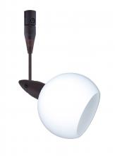 Besa Lighting RSP-155907-06-BR - Besa Spotlight With 6&#34; Stem Palla 3 Bronze Opal Matte 1x35W Halogen Mr11