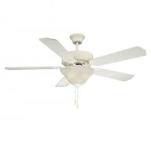 Savoy House 52-ECM-5RV-WH - First Value 52&#34; 2-Light Ceiling Fan in White