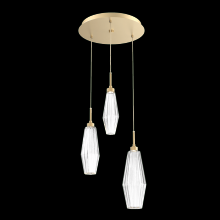 Hammerton CHB0049-03-GB-RC-C01-L1 - Aalto Round 3pc Multi-Pendant
