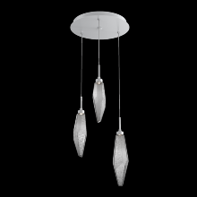 Hammerton CHB0050-03-CS-CS-C01-L3 - Rock Crystal Round 3pc Multi-Pendant