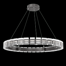 Hammerton CHB0087-38-GP-TP-CA1-L3 - Tessera 38in Ring-Graphite-Pavé Cast Glass