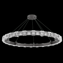 Hammerton CHB0087-50-GP-TE-CA1-L3 - Tessera 50in Ring-Graphite-Tetro Cast Glass