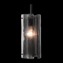 Hammerton LAB0044-12-MB-FS-C01-E2 - Textured Glass Pendant - 12-Inch