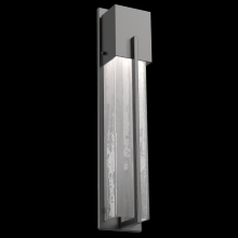 Hammerton ODB0055-23-AG-FG-L2 - Outdoor Tall Square Cover Sconce with Metalwork