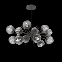 Hammerton PLB0095-0D-GP-GS-001-L3 - Luna Oval Starburst Chandelier