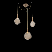 Hammerton SCB0039-03-NB-B-C01-L3 - Gem Round 3pc Swag Multi-Pendant