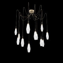 Hammerton SCB0049-12-GB-RC-C01-L3 - Aalto Round 12pc Swag Multi-Pendant