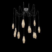Hammerton SCB0049-12-GP-RB-C01-L3 - Aalto Round 12pc Swag Multi-Pendant