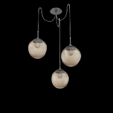 Hammerton SCB0066-03-GP-FB-C01-L3 - Aster Round 3pc Swag Multi-Pendant