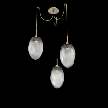 Hammerton SCB0067-03-GB-ZS-C01-L3 - Meteo Round 3pc Swag Multi-Pendant