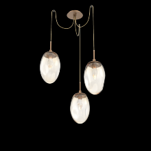Hammerton SCB0067-03-NB-GA-C01-L1 - Meteo Round 3pc Swag Multi-Pendant