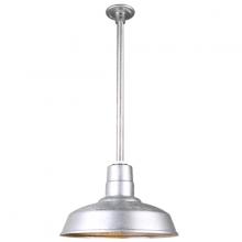 Hi-Lite MFG Co. H-QSN15114-SA-96/QSN24ST3-96/QSNHDSMC-96 - 14&#34; Ceiling Stem Light