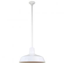 Hi-Lite MFG Co. H-QSN15118-SA-93/QSN36ST3-93/QSNHDSMC-93 - 18&#34; Ceiling Stem Light