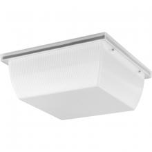 Progress P550113-028-30 - Hard Nox Collection White 12&#34; Square Flush Mount Light