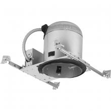 Progress P806N-N-MD-ICAT - 6&#34; Recessed New Construction Housing Air-Tight IC Housing