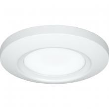 Progress P810027-028-30 - 5-1/2&#34; Emblem Collection Surface Mount LED in White