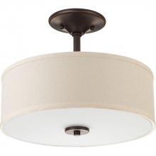 Progress P3683-2030K9 - Inspire Collection One-Light 13&#34; LED Semi-Flush Mount