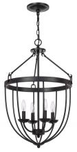 CAL Lighting FX-3762-4 - 60W x 4 Grafton metal chandelier