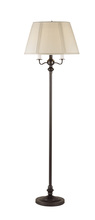 CAL Lighting BO-315-DB - 59&#34; Height Metal Floor Lamp in Dark Bronze