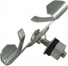 CAL Lighting HT-295-CH - 0.7&#34; Height T-Bar Clip in Chrome