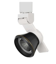 CAL Lighting HT-999WH-CONEDB - 6&#34; Height Metal Track Head in White Finish