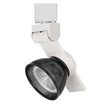 CAL Lighting HT-999WH-MESHBK - 6&#34; Height Metal Track Head in White Finish