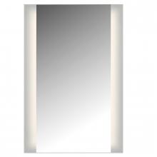 CAL Lighting LM2WG-C2436 - LED, 2 Sided Ada Mirror. 3K, Non-Dimmable, 24&#34;W X 36&#34;H With Easy Cleat System