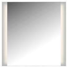 CAL Lighting LM2WG-C3636 - LED 2 Sided Ada Mirror, 3K, 36&#34;W X 36&#34;, Not Dimmable, With Easy Cleat System