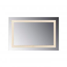 CAL Lighting LM4IS-C4836 - LED Lighted Mirror inset Glass Style, 48&#34; X 36&#34; With Easy Cleat System