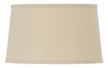 CAL Lighting SH-1412 - 9.5&#34; Height Linen Fabric Shade
