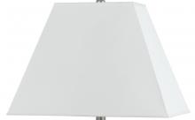 CAL Lighting SH-1488 - Rectangular White Hardback Shade