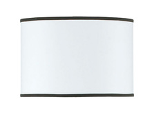 CAL Lighting SH-7116 - 10.5&#34; Height White Fabric Shade