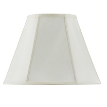CAL Lighting SH-8106/20-EG - 14&#34; Tall Eggshell Fabric Shade