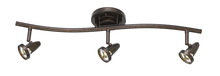 CAL Lighting SL-808-3-RU - 18.75&#34; Height Metal Serpentine Light in Rust