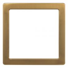 Eglo 204069 - 9&#34; Brushed Gold Square Magnetic Trim For Trago