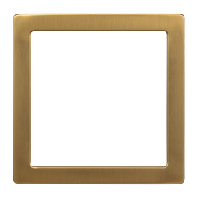 Eglo 204071 - 12&#34; Brushed Gold Square Magnetic Trim For Trago