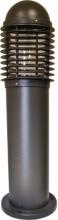 Dabmar D3390-BZ - CAST ALUM BOLLARD INCAND 120V 24&#34;