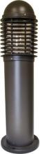 Dabmar D3390-LED100-BZ - CAST ALUM BOLLARD G24 2PIN 12W 100 LEDS 120-277V 24&#34;