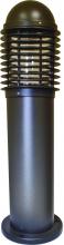 Dabmar D3392-BZ - CAST ALUMINUM BOLLARD 26W DL-S26-GU24 120V 24&#34;