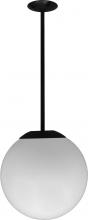Dabmar D7517-18-B - 18&#34; CEILING GLOBE FIX 18&#34; DROP 70W HPS 120V