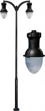 Dabmar GM9284-B - DROP LIGHT POST LIGHT FIX 2 X 70W MH 120V