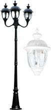 Dabmar GM9310-W - THREE HEAD POST FIX 3X13W DL-S13-GU24 120V