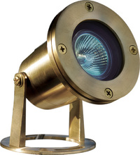 Dabmar LV323-LED5-BS - BRASS W/21&#39; CORD UNDERWATER 5W LED MR16 12V
