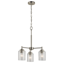 Kichler 44029NI - Mini Chandelier 3Lt