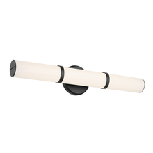 Kichler 55188BKLED - Rosh 24.25&#34; Bath Bar Medium LED with White Glass in Black