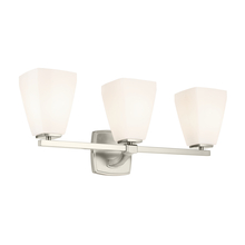 Kichler 55216NI - Marant 23.75&#34; 3-Light Vanity Light with Opal Glass in Brushed Nickel