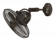 Craftmade BW414AG3 - 14&#34; Bellows IV Indoor/Outdoor (Damp) in Aged Bronze Textured w/ Aged Bronze Blades