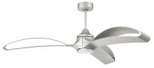 Craftmade BDX60PN3 - 60&#34;  Bandeaux Fan Painted Nickel, Painted Nickel Finish Blades, light kit Included (Optional)