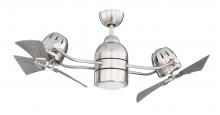 Craftmade BW250BNK6 - 50&#34; Bellows Duo in Brushed Polished Nickel w/ Greywood Blades