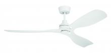 Craftmade AMG52W3 - 52&#34; Amigo in White w/ White Blades